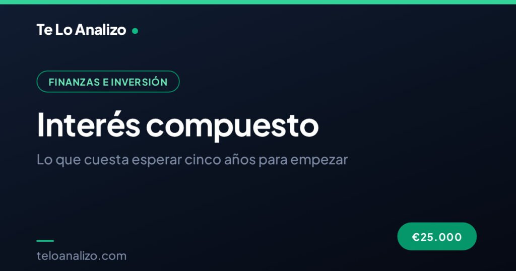 Interés compuesto explicado